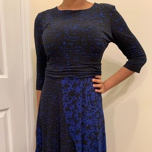 Black and blue Taylor Women’s Dress | Size: 8
